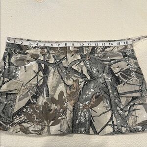 Camo Mini Skirt